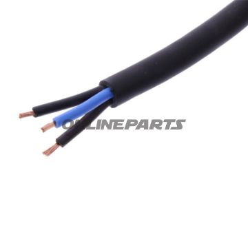 Kabel H05RR-für 3x1.5 schwarz Packung 5 Meter