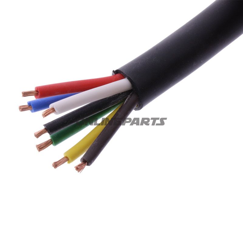 Kabel H05RR-für 7X1.5 schwarz Packung 10 Meter