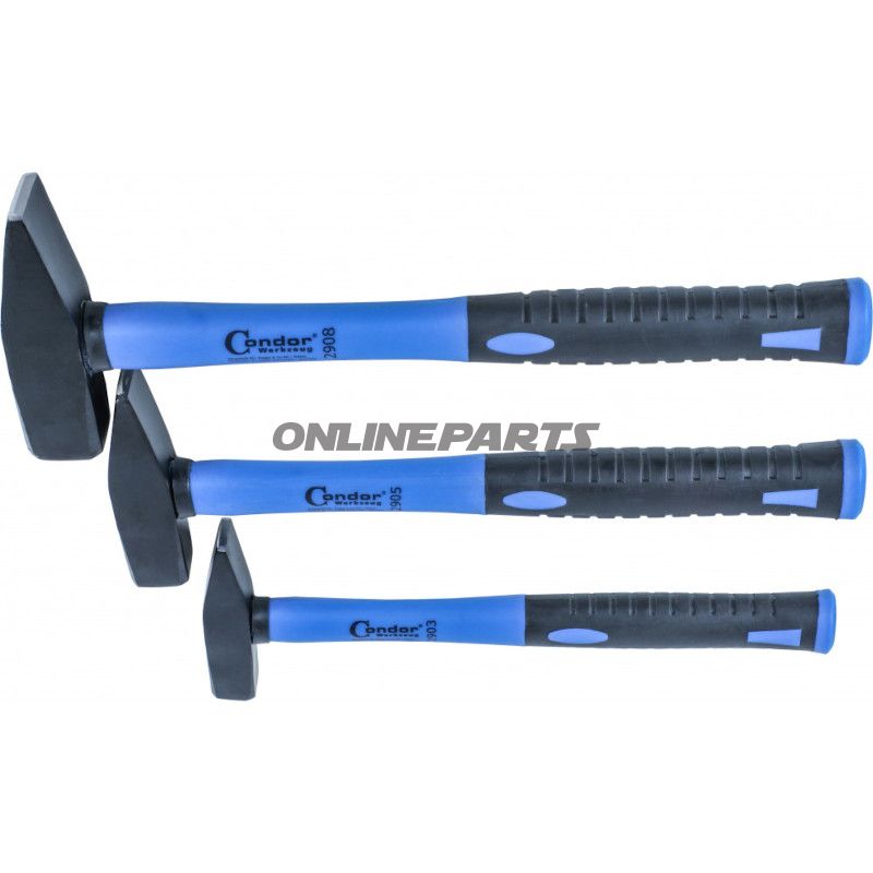 Schlosserhammer Satz 3-teilig