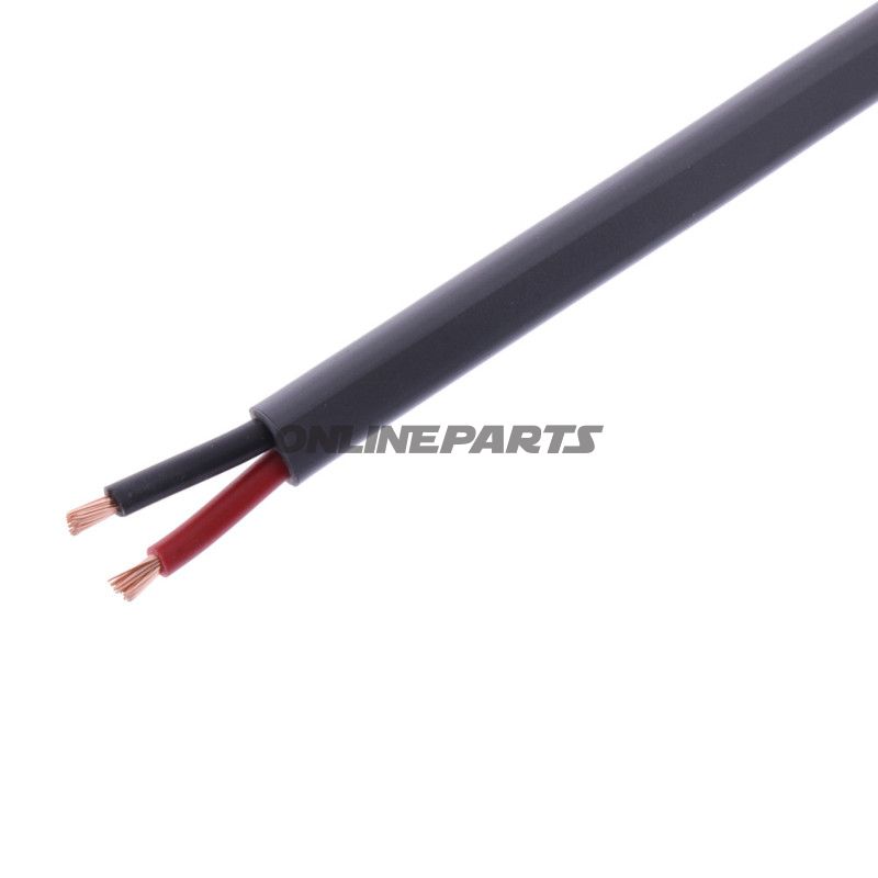 Kabel FLYY 2X1.5 grau Packung 5 Meter