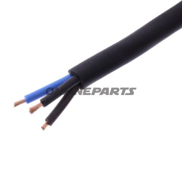 Kabel H05RR-für 3x1.5 schwarz Packung 10 Meter