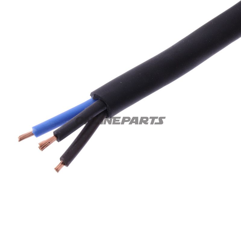 Kabel H05RR-für 3x1.5 schwarz Packung 10 Meter