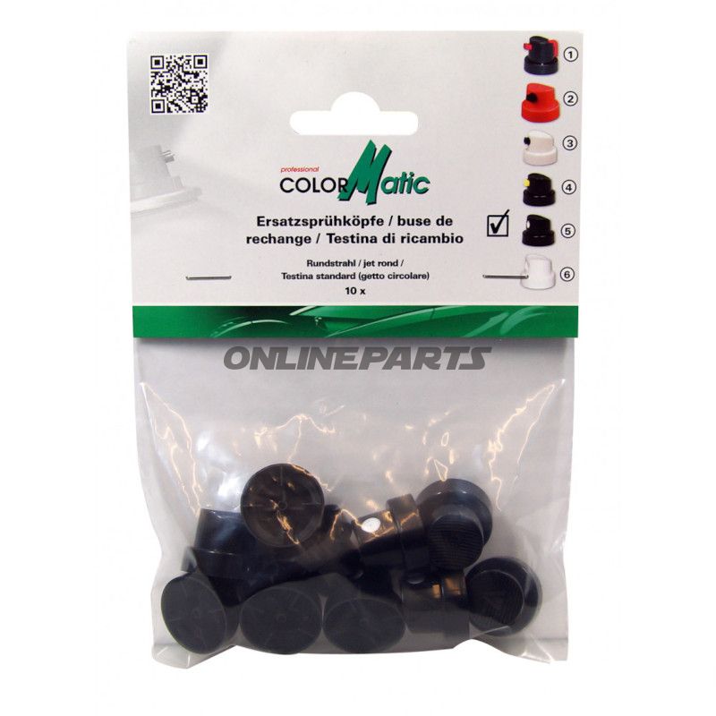 Sprühköpfe Rundstrahl 10 Stück Colormatic