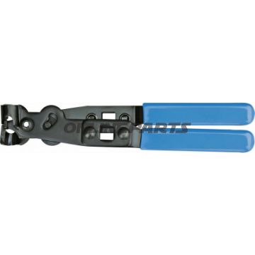 Slangeklemme tang til universal akselmøtrikker