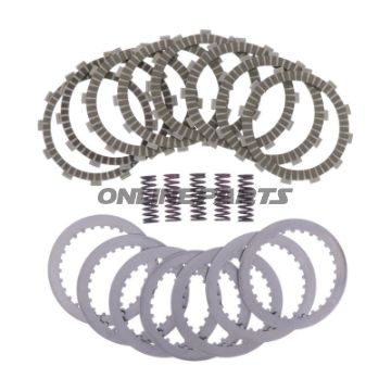 Clutch Repair Kit Trwincluding Plates, Steels, Springs, Gasket til Honda CBR 1000 RR