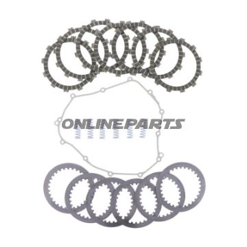 Clutch Repair Kit Trwincluding Plates, Steels, Springs, Gasket til Yamaha MT-07 700