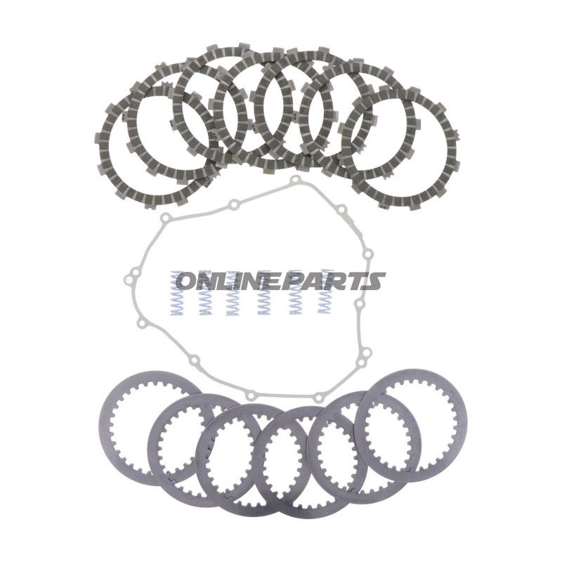 Clutch Repair Kit Trwincluding Plates, Steels, Springs, Gasket til Yamaha MT-07 700