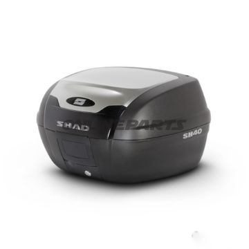 Topcase alu 40 Liter Shad SH40 mit Trägerplatte til Honda CB 1300 SA