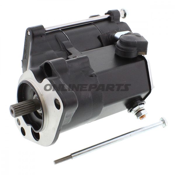 Harley Davidson Starter Motor1.7Kw Black All Balls Racing til Harley Davidson FLSTFSE 1690 EFI