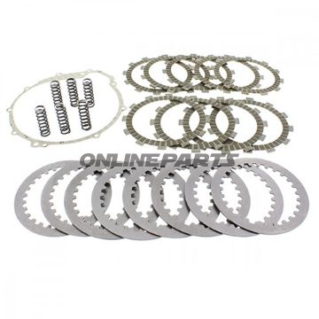Clutch Repair Kit Trwincluding Plates, Steels, Springs, Gasket til Yamaha TDM 900
