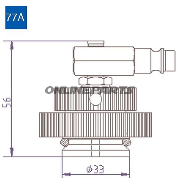TILSLUTNINGSDÆKSEL NR.77 A 03.9302-0938.2