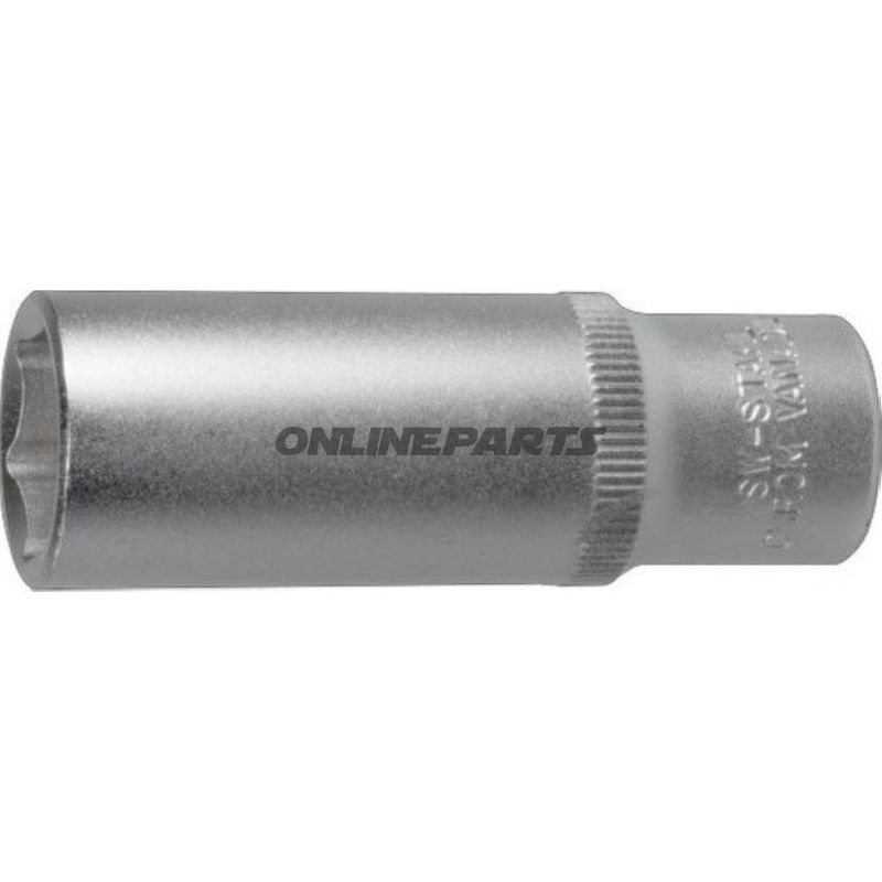 Stecknuss 6 Kant 3/8 18 mm Länge 64 MM