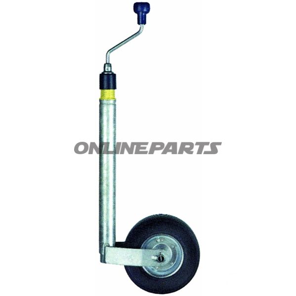 Stützrad 48MM vollgummi ST 48-CW-255SB