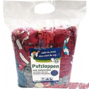 Trikotputzlappen 2.5 kg Baumwolle BUNT