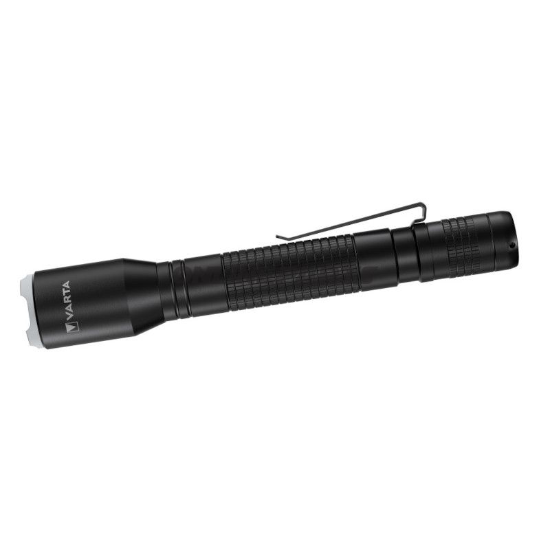 LED-lommelygte Alu F20 Pro Varta med 2 AA-batterier