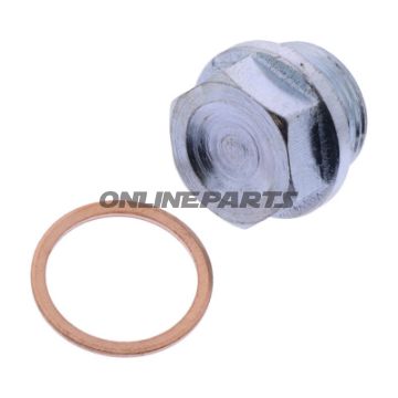 Ol udluftningsskrue ID med tætningsring