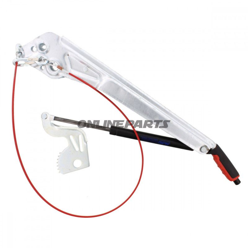 Handbremshebel für AL-KO mit Gasfeder + Abreissseil