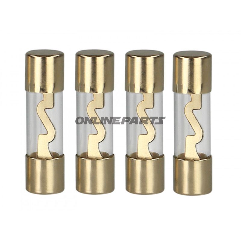 Glas sikring Sæt 30A AGU Indhold 2 stykker