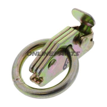 Endbeschlag mit Ring 6ON für Kombi Zurrschiene