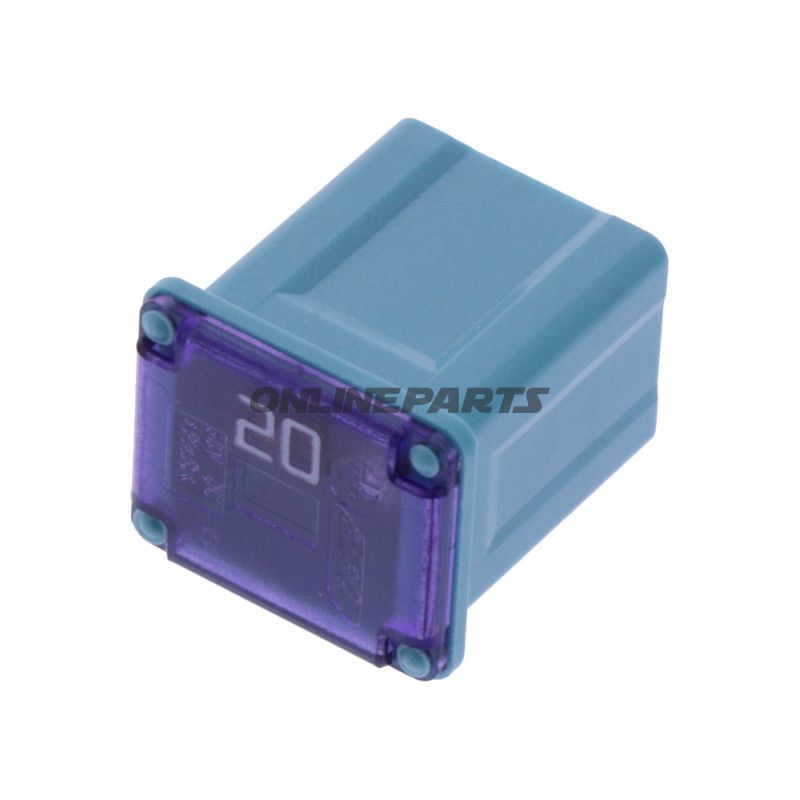 Mini-sikring 2A grå JMP pakke med 5 styk