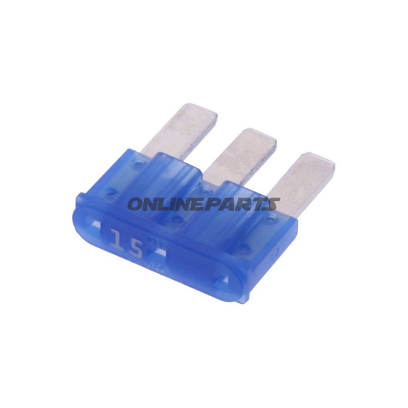 Micro 3-sikring 15A JMP, pakke med 5 stk.