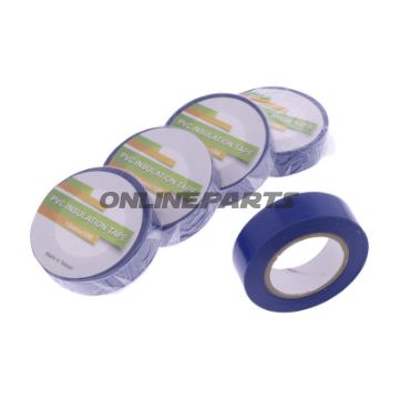 Isolierband 10 Meter blau JMP Packung 5 Stück