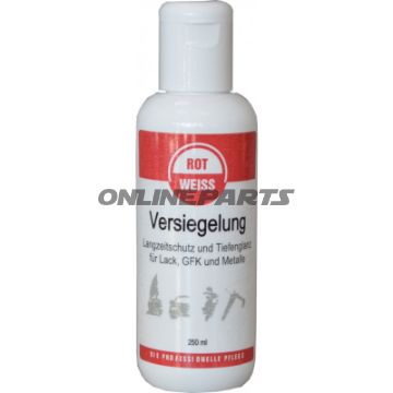 LACKVERSIEGELUNG 500 ml Rot-Weiss