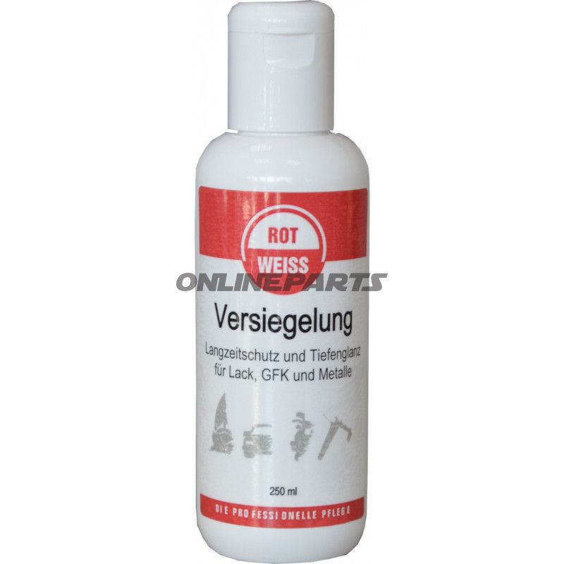 LACKVERSIEGELUNG 500 ml Rot-Weiss