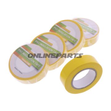 Isolierband 10 Meter gelb JMP Packung 5 Stück