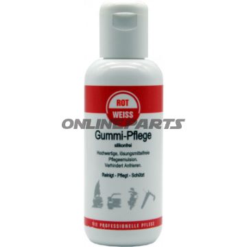 Gummipflege 150 ml Flasche Rot-Weiss