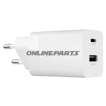 Ladegerät 230V GAN Varta USB  +  USB-C 3A 38W