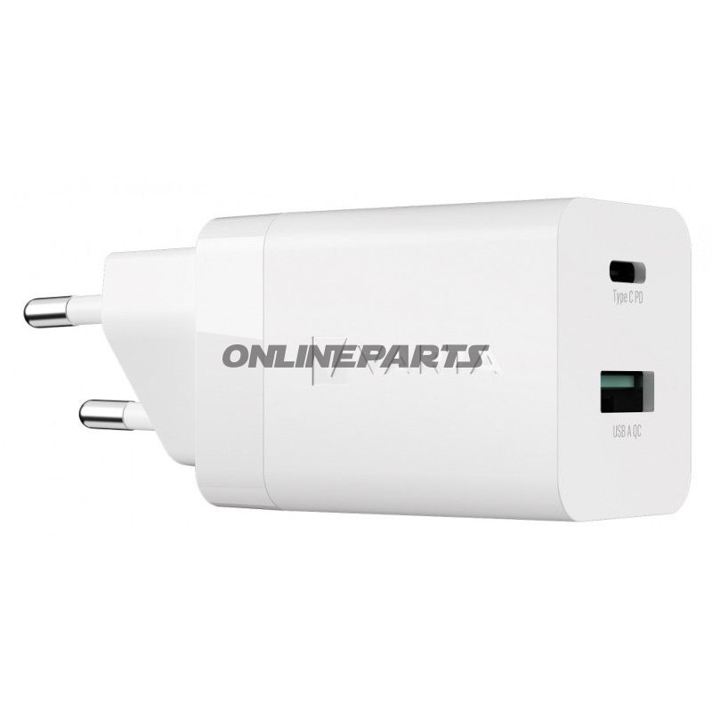 Ladegerät 230V GAN Varta USB  +  USB-C 3A 38W