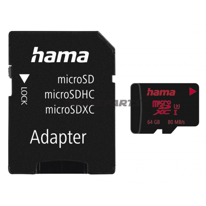 Speicherkarte Micro SDXC 64GB UHS 3 V30