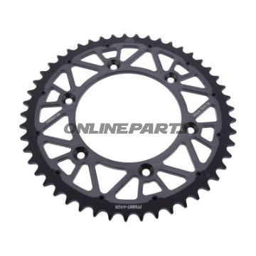 Kettenrad Twinstar 49Z Teilung 520 grau JT Innendurchmesser 125 Lochkreis 150