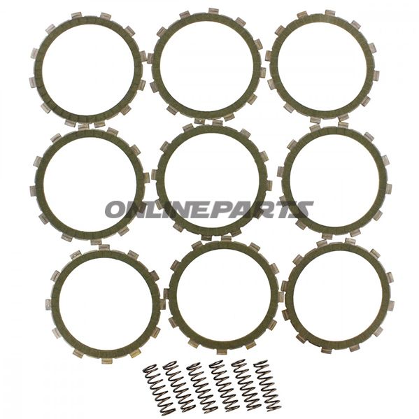 Kobling Aramid EBC lameller + fjedre til BMW F 800 800 GS