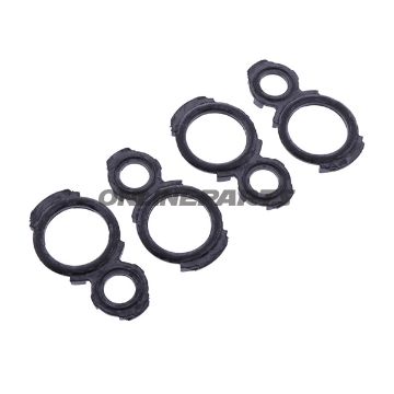 Head Cover Spark Plug Sealset Cont 4 Pcs til Kawasaki KLZ 1000 A