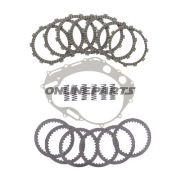 Clutch Repair Kit Trwincluding Plates, Steels, Springs, Gasket til Suzuki DL 650