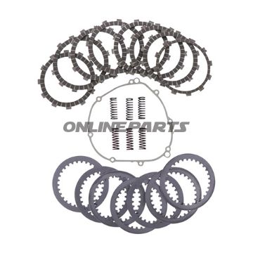 Clutch Repair Kit Trwincluding Plates, Steels, Springs, Gasket til Yamaha FZ8 800 N