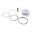 Kolbensatz 71.96 mm B Athena 15 mm Kolbenbolzen til Piaggio Carnaby 250 i.e.