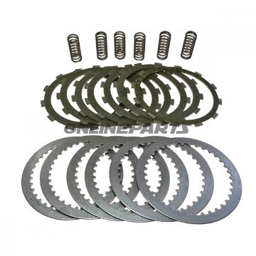 Kobling Aramid EBC lameller + fjedre + skiver til Suzuki DL 650 UE