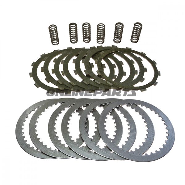 Kobling Aramid EBC lameller + fjedre + skiver til Suzuki DL 650 UE