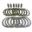 Kobling Aramid EBC lameller + fjedre + skiver til Suzuki GSX-R 600