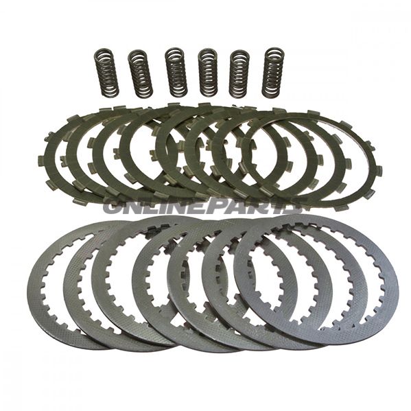 Kobling Aramid EBC lameller + fjedre + skiver til Suzuki GSX-R 600