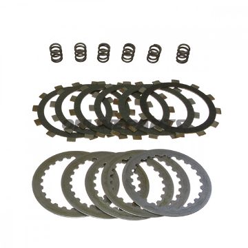 Kobling Carbon EBC lameller + fjedre + skiver til KTM SX 65