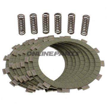 Kobling Aramid EBC lameller + fjedre til Yamaha YZF-R6 600