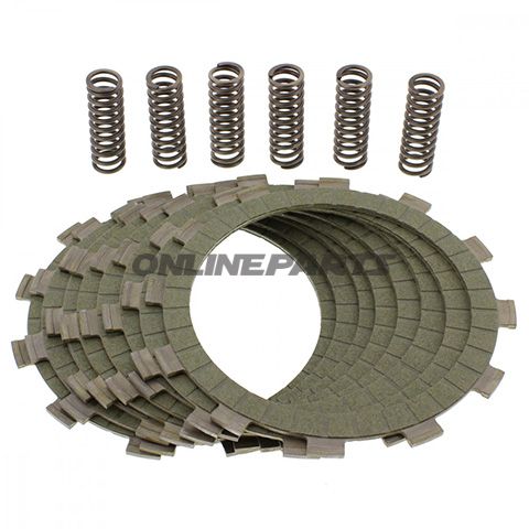 Kobling Aramid EBC lameller + fjedre til Yamaha YZF-R6 600