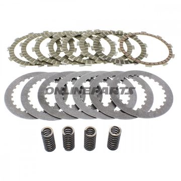 Koblingsreparationssæt TRW Fjedre lameller Skiver til Honda NT 700 V