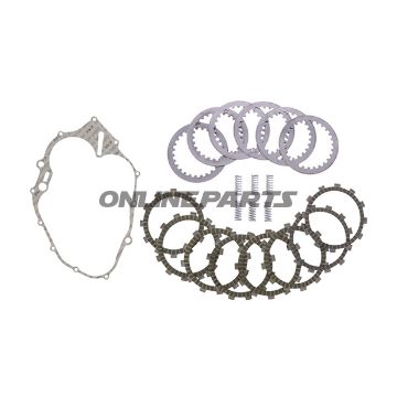 Clutch Repair Kit Trwincluding Plates, Steels, Springs, Gasket til Yamaha XTZ 660 H