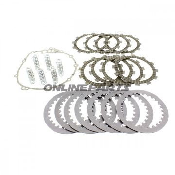 Clutch Repair Kit Trwincluding Plates, Steels, Springs, Gasket til Yamaha FZ6 600 S