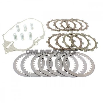 Clutch Repair Kit Trwincluding Plates, Steels, Springs, Gasket til Yamaha TT 600 S